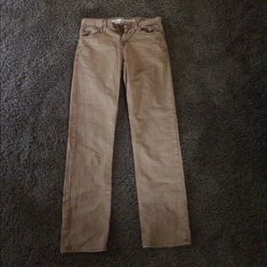 Tan Slim straight jeans from mossimo