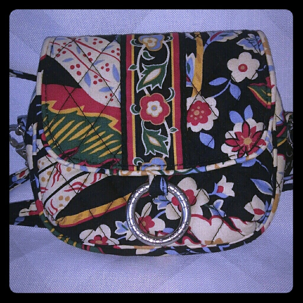 NWOT Vera Bradley mini saddle up Versailles bag