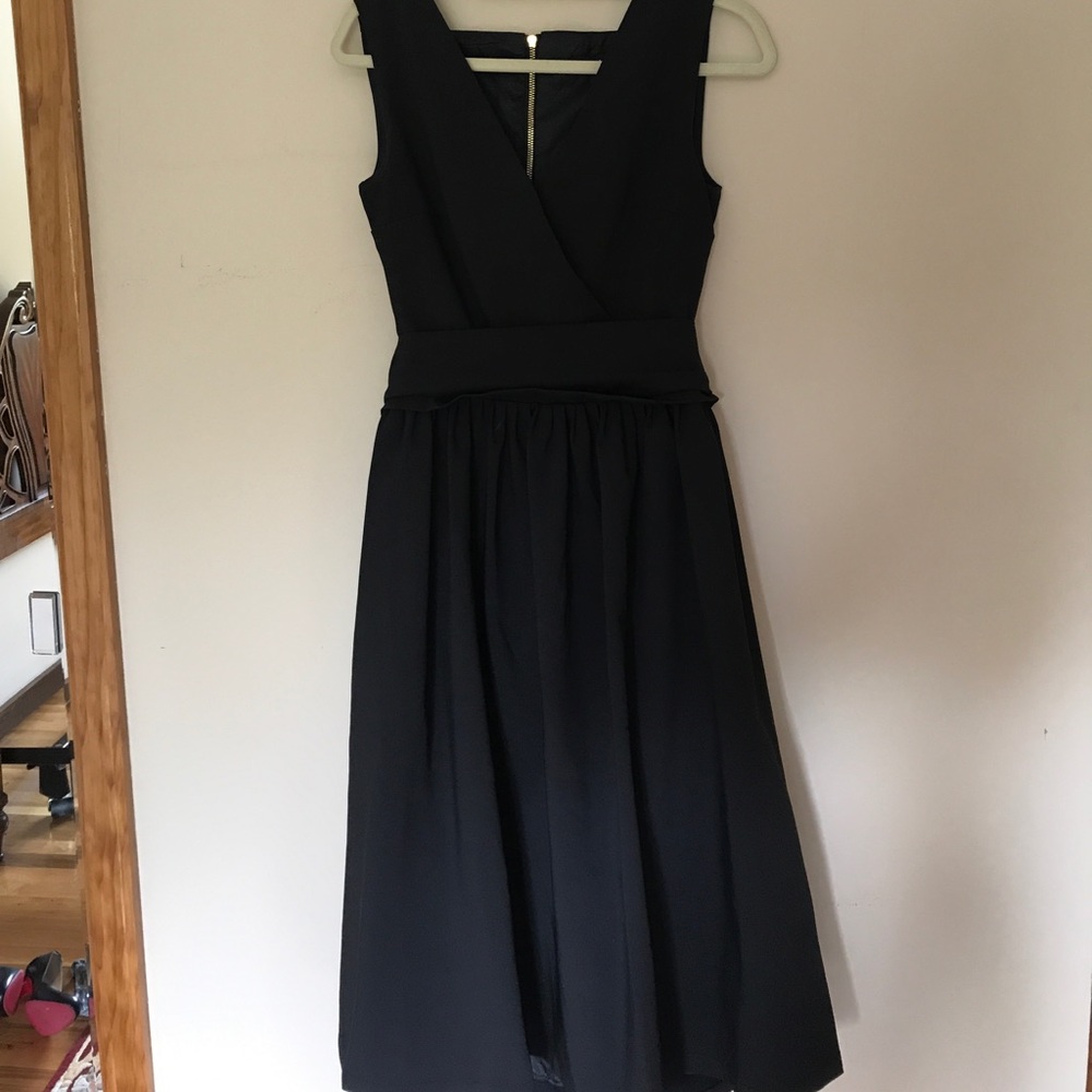 Black cocktail dress