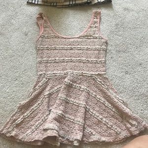 Peplum tank top
