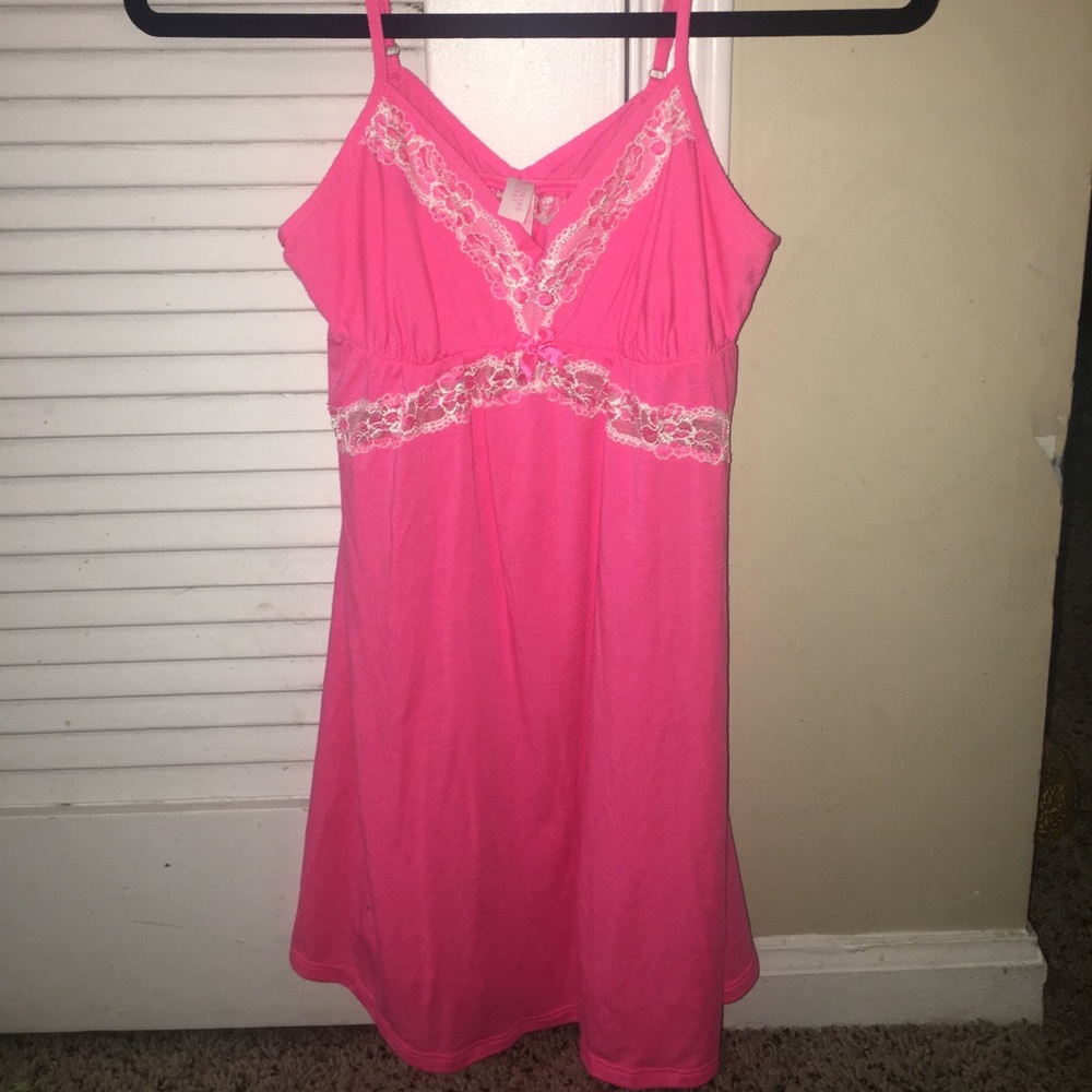 Victoria Secret Pink Tank Top Lingerie Dress