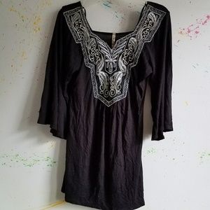 Boho Bell Sleeve Shirt