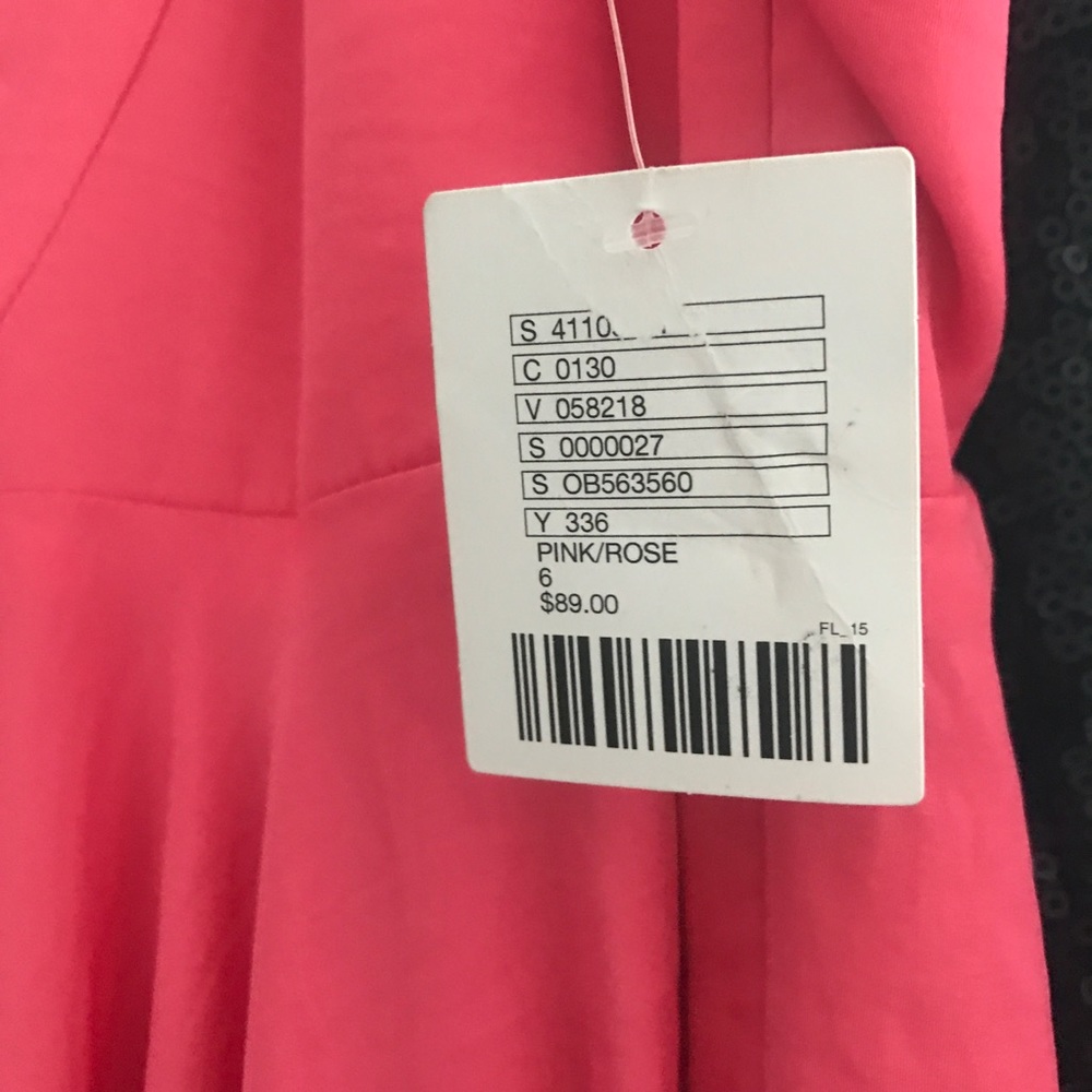 NWT UO Flowy Pink Midi Dress Size 6 - Picture 7 of 8