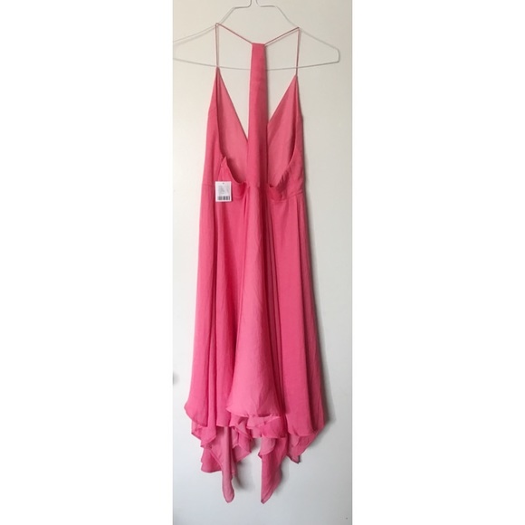 NWT UO Flowy Pink Midi Dress Size 6 - Picture 6 of 8