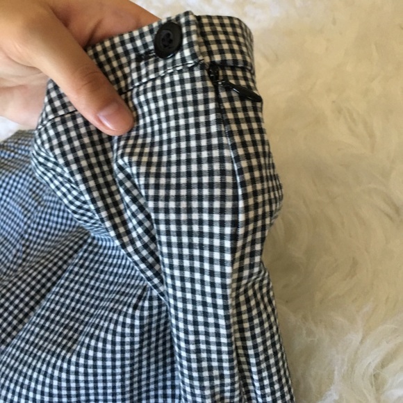 ✨GINGHAM CROPPED HIGH WAISTED PANTS✨NOT BRANDY - Picture 4 of 6
