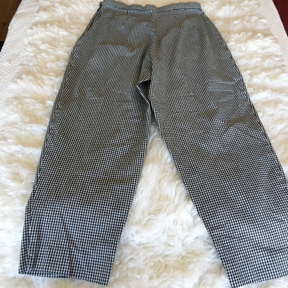 ✨GINGHAM CROPPED HIGH WAISTED PANTS✨NOT BRANDY - Picture 5 of 6