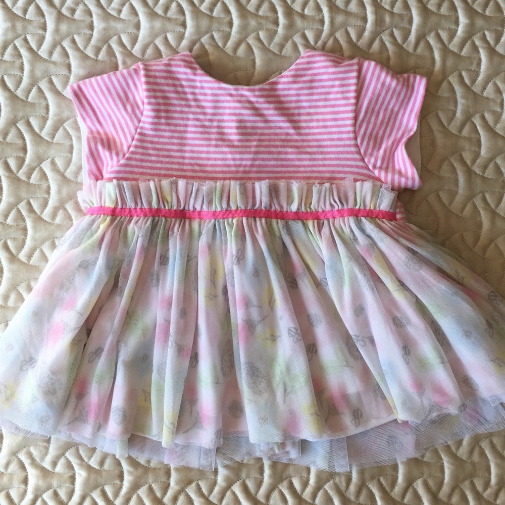 Pippa & Julie Top/Dress -layered ruffles - 9M