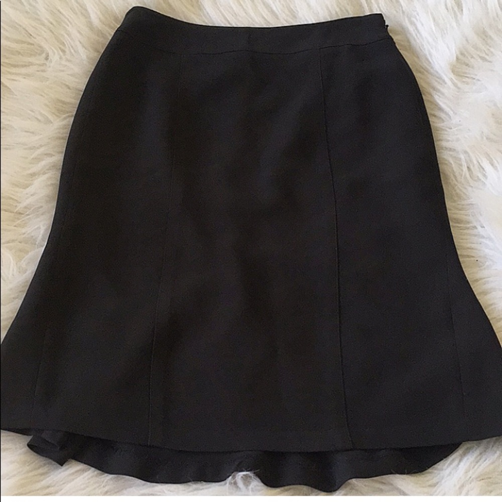 Ann Taylor petite pencil skirt with back flare