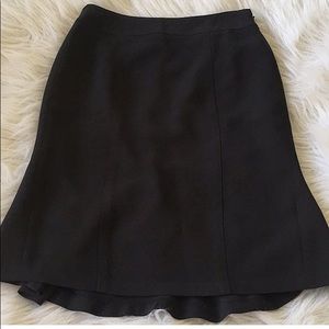 Ann Taylor petite pencil skirt with back flare