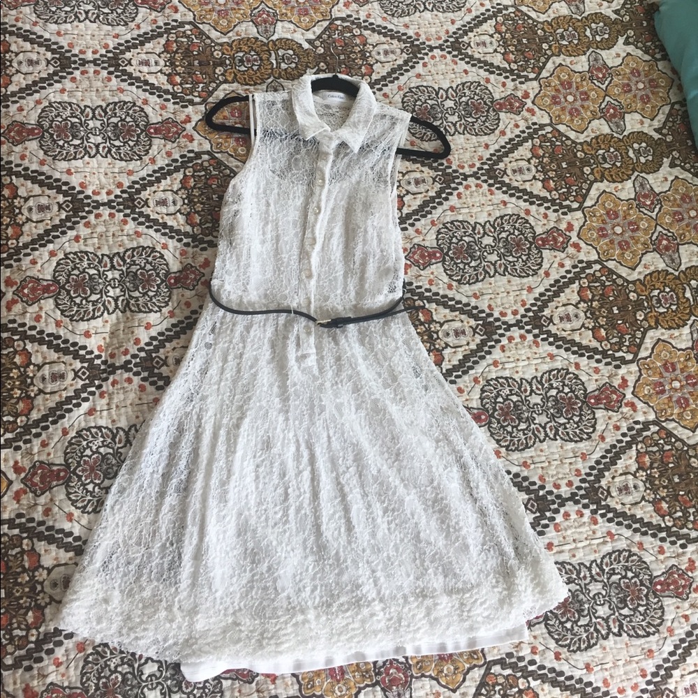 Calvin Klein lace dress