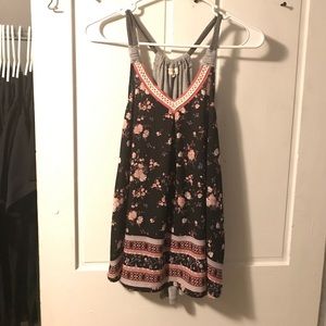 Flower tank top
