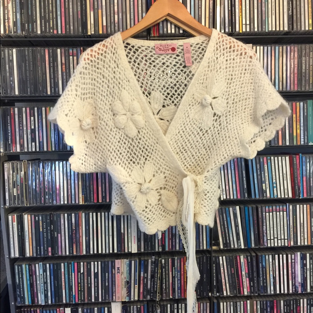 Crocheted sweater