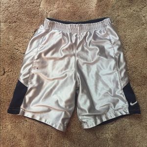 Little boy reversible Nike Basketball shorts