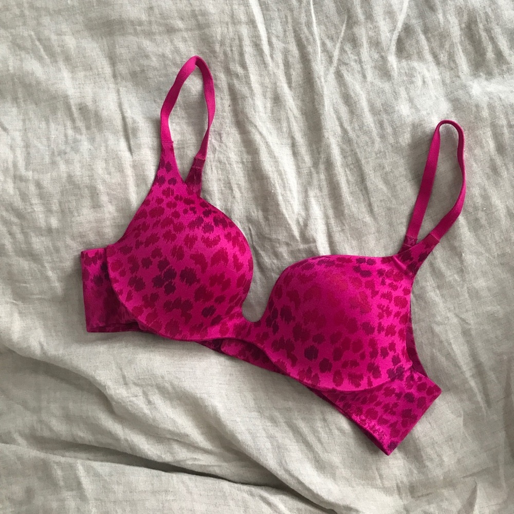 VS PUSH UP BRA IN PINK LEOPARD 💕