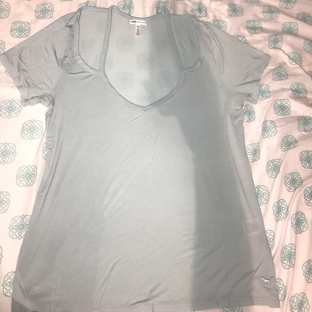 Pink Victoria Secret Super Soft Tee , Mint Green