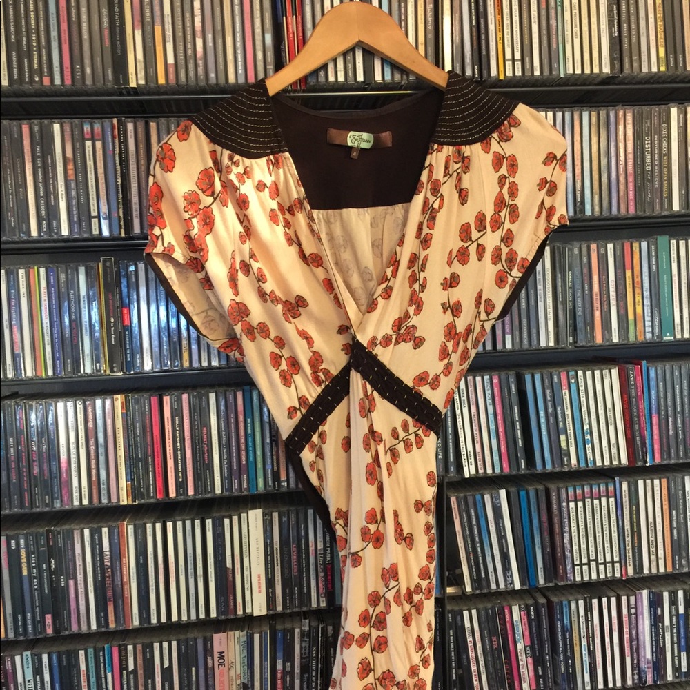 Cleopatra top, fall colors, size 4