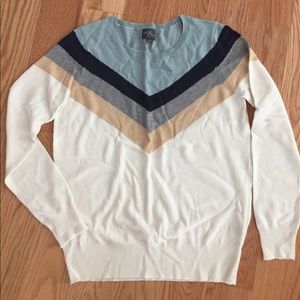 Chevron print sweater