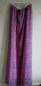 Aztec maxi skirt F21