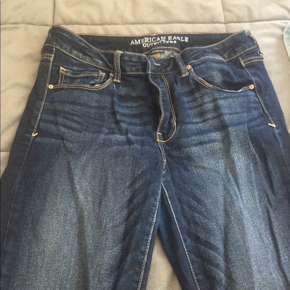 american eagle skinny jeans size 12