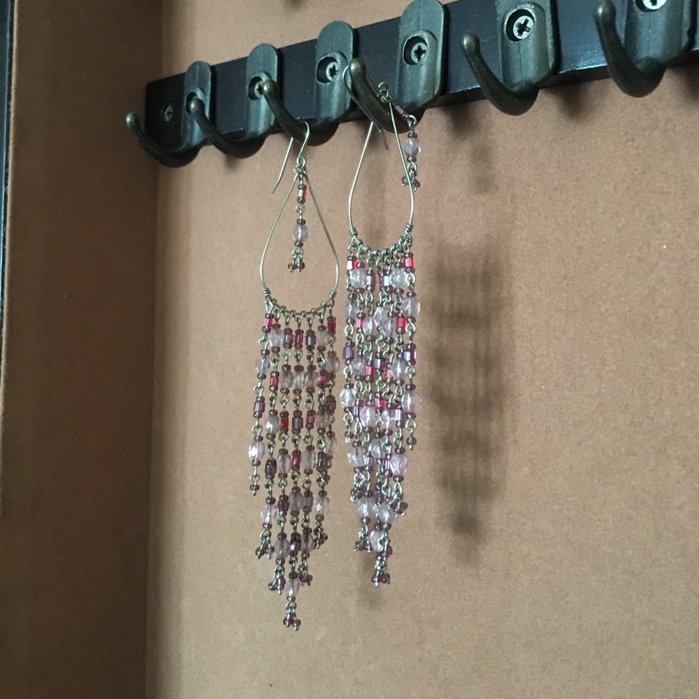 Beaded Dangle earrings