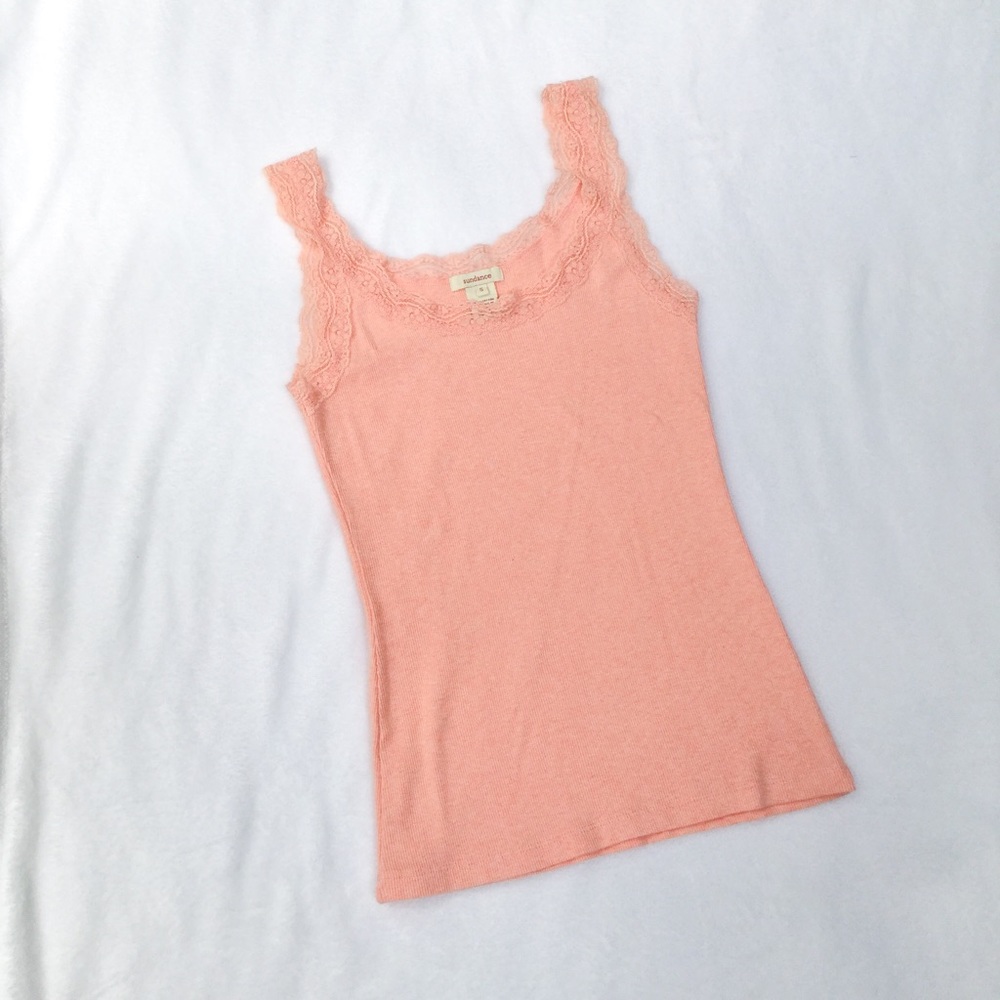 100% Cotton Sundance Lace Camisole