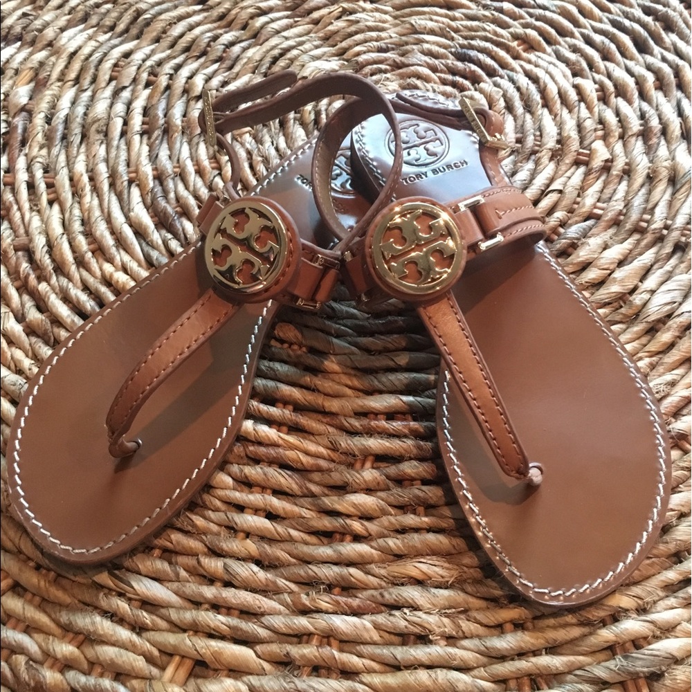 Tory Burch T Strap Sandals