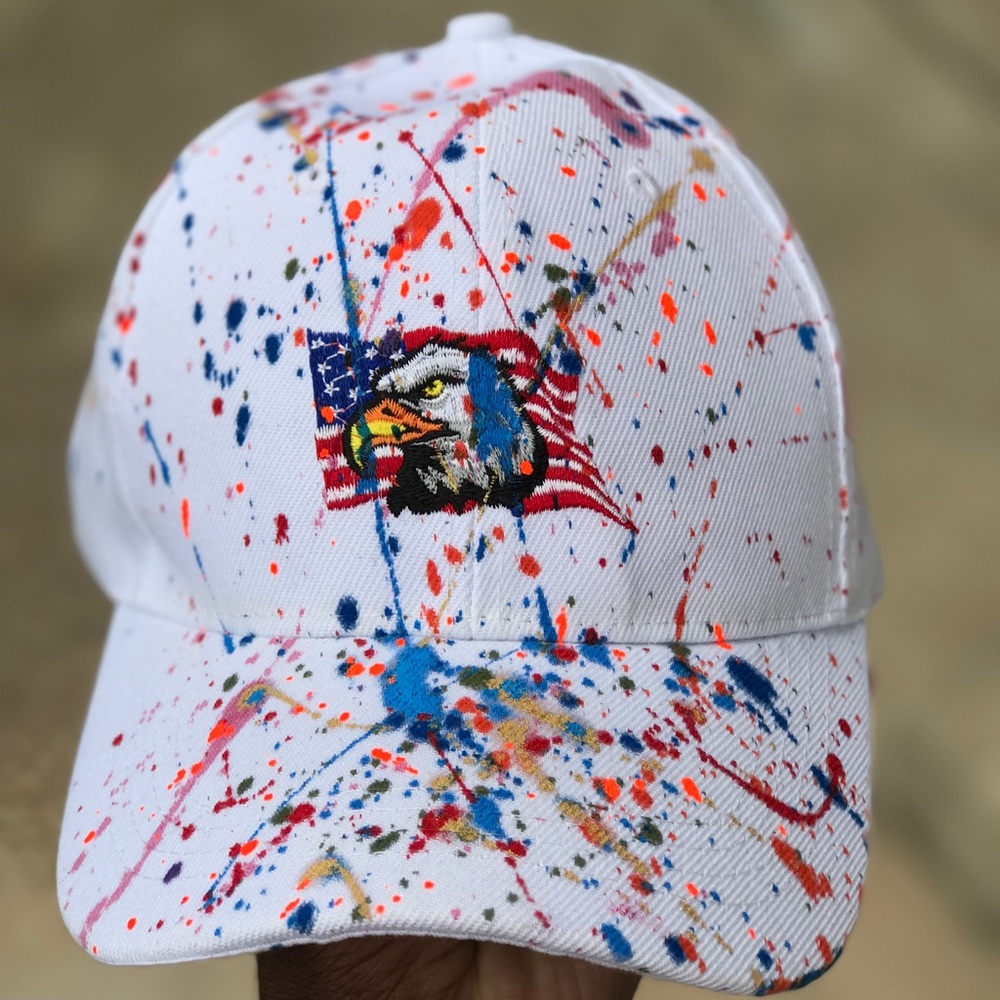 Øne øf A kind Custom Designed Patriotic Eagle Hat