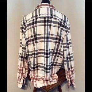 Licorice & Peppermint Boyfriend Flannel!