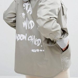 ASOS MOON CHILD SHIRT JACKET (SHACKET)