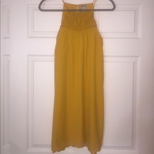 Yellow Cocktail Dress