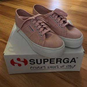 Superga platform sneakers
