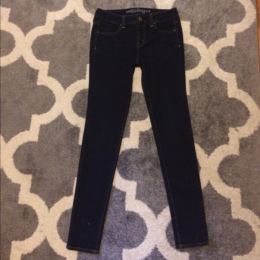 American Eagle Dark Wash Jeggings
