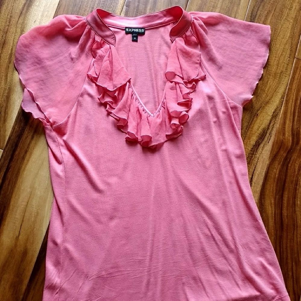 Express V-neck Top