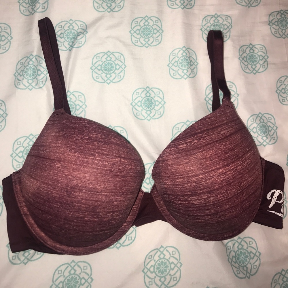 Pink Victoria Secret Push Up Bra
