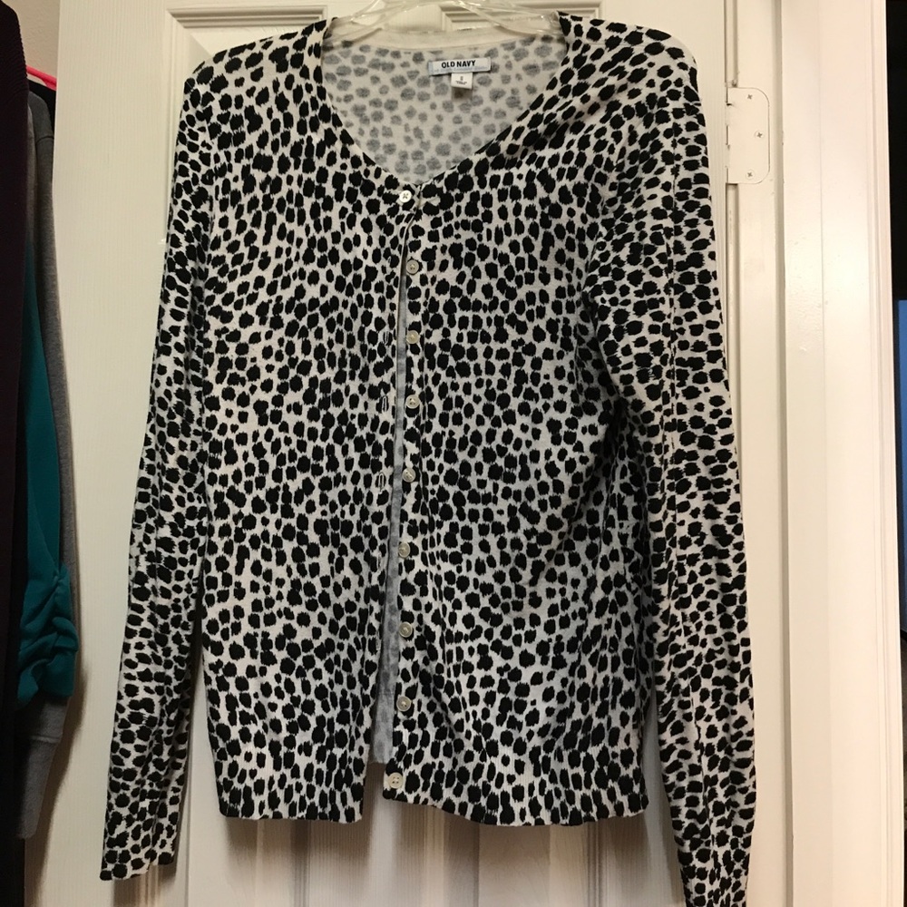 Leopard cardigan