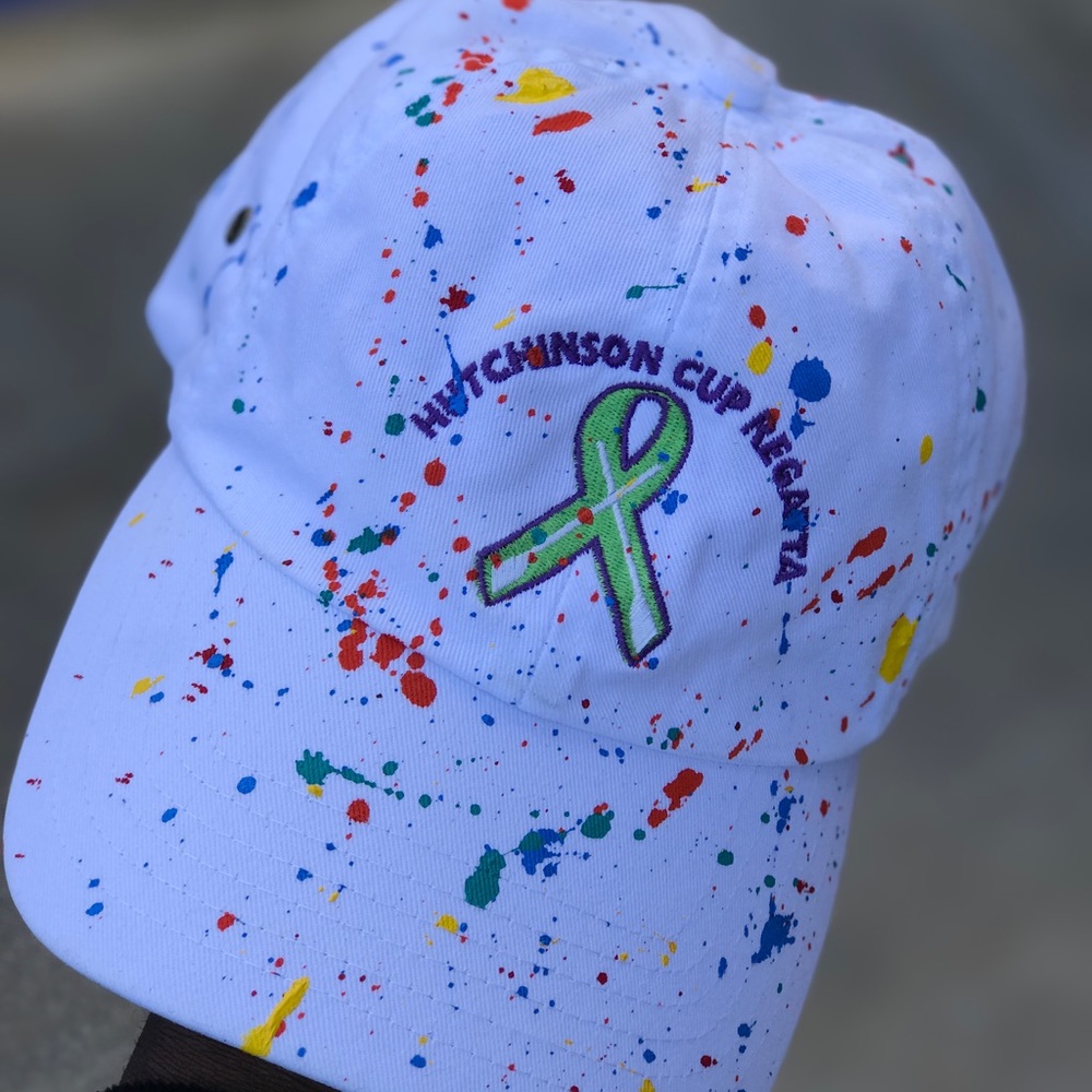 Øne øf A kind Custom Designed green ribbon Dad Hat