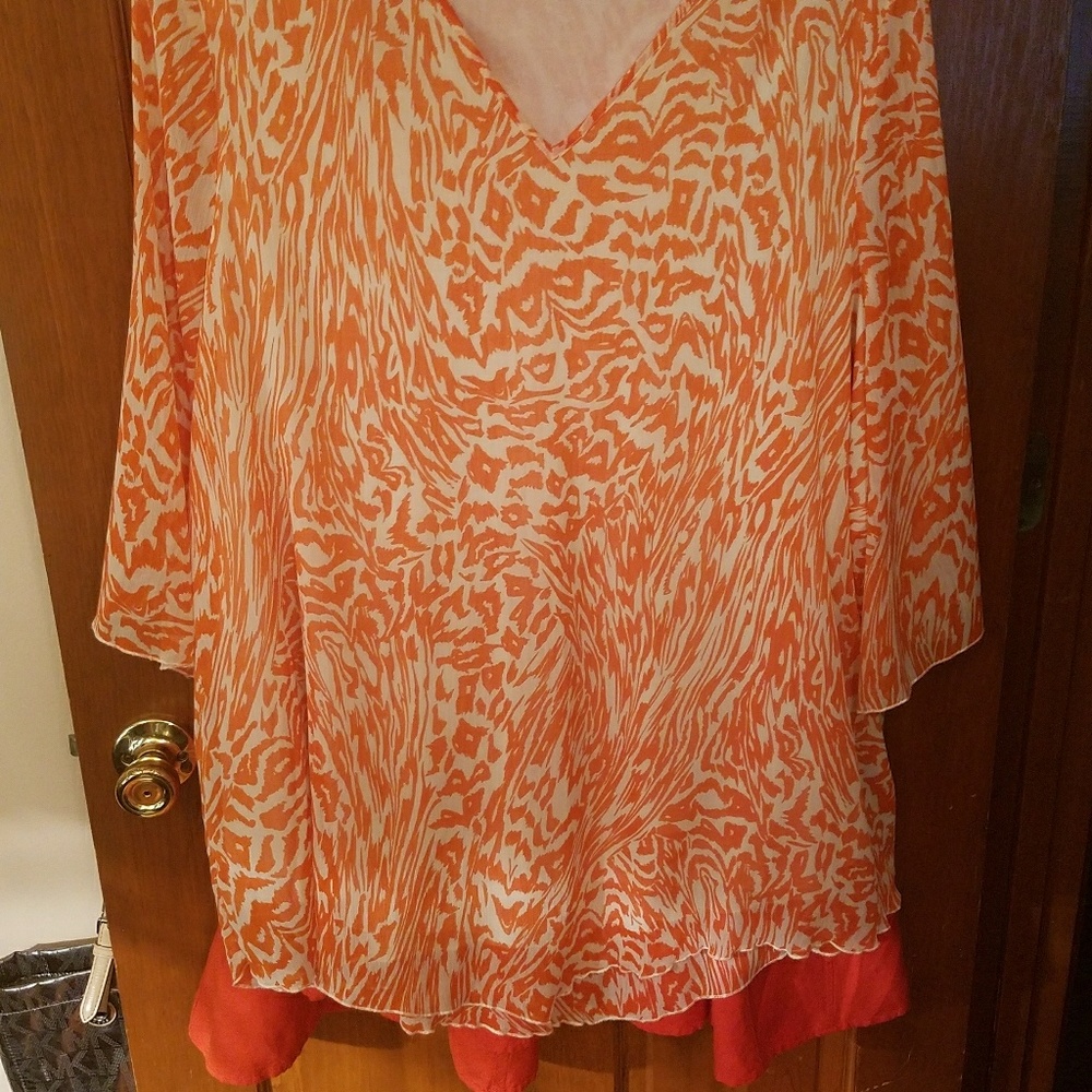 Ulla Popken Zebra print Tunic
