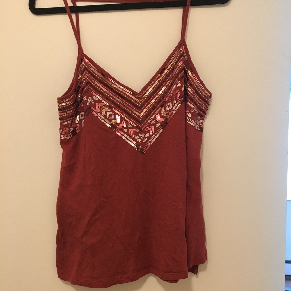 Express sequin tank