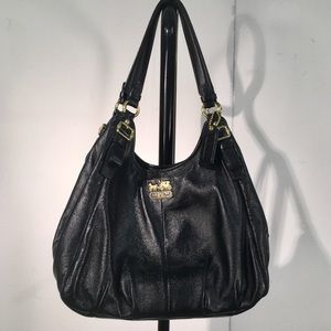 Coach bag in black! LOWERED PRICE!