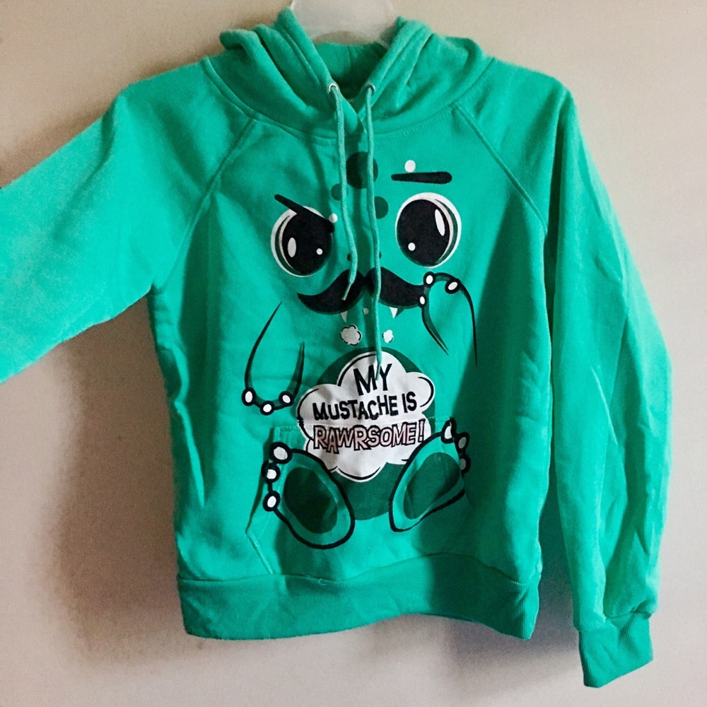 *NWOT* Adorable Rawr Dinosaur Hoodie