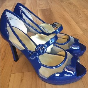 Levity Open Toe Pumps