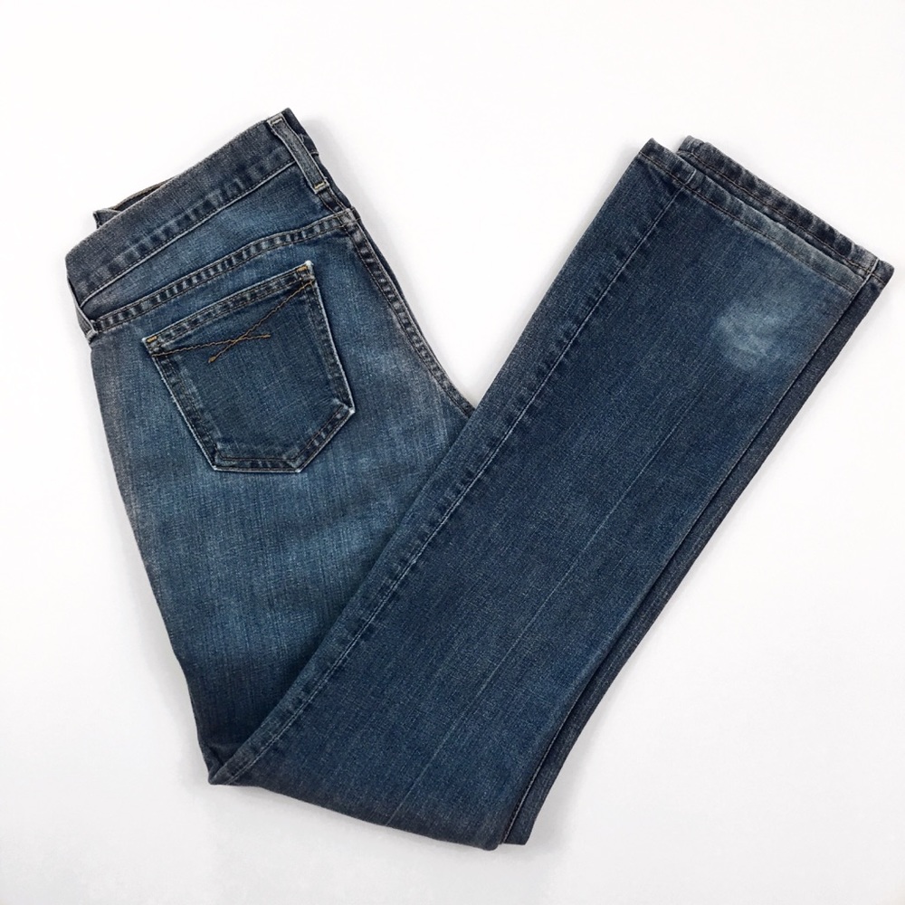 {GAP} Straight "Boycut" Blue Denim Jeans