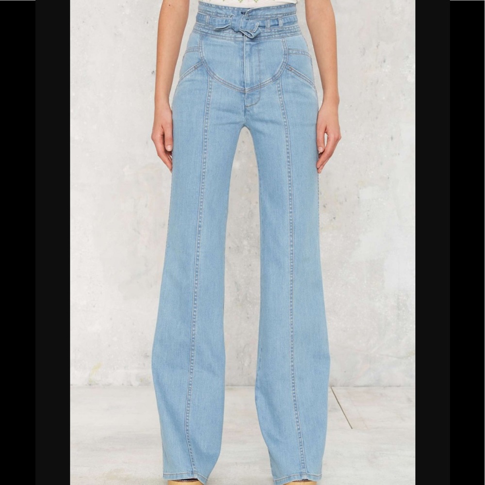 💜waiting for the sun bellbottom jeans - Picture 2 of 6