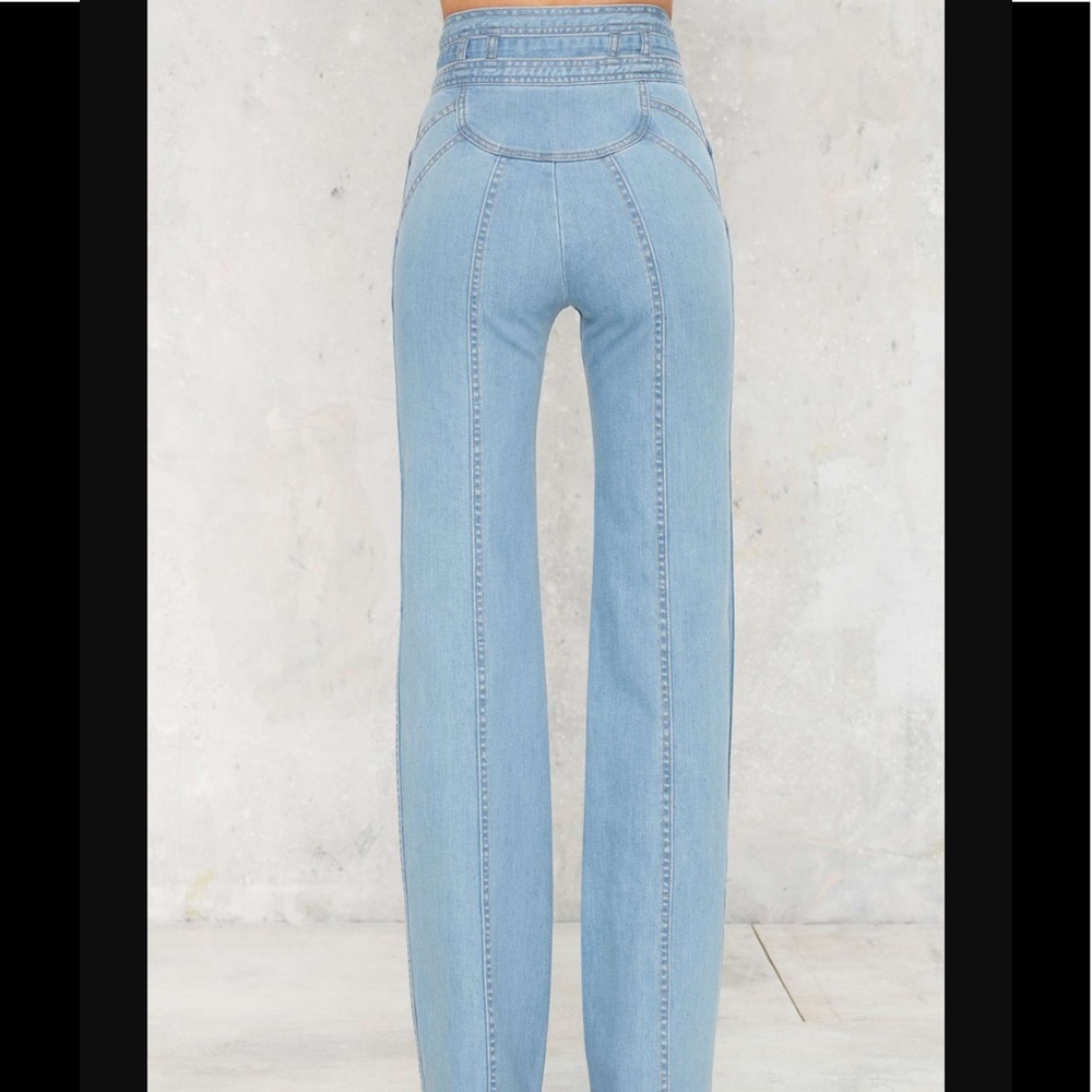 💜waiting for the sun bellbottom jeans - Picture 4 of 6