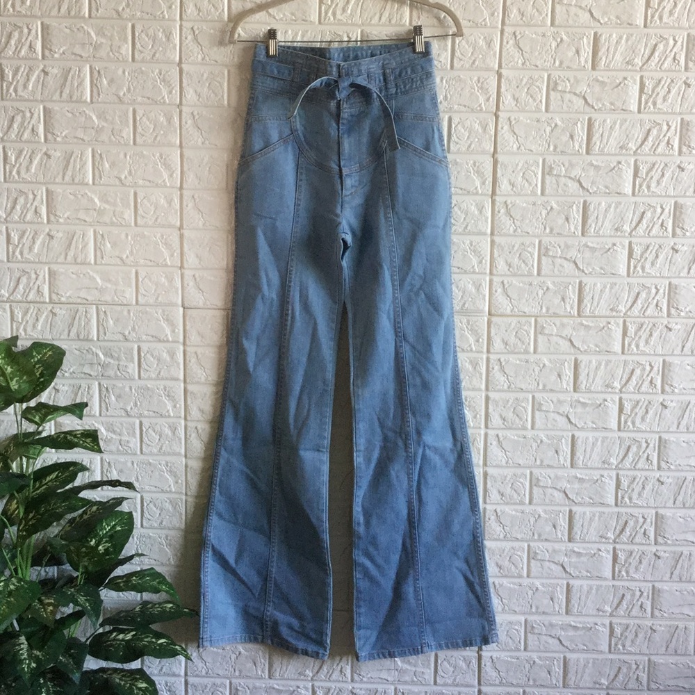 💜waiting for the sun bellbottom jeans - Picture 5 of 6