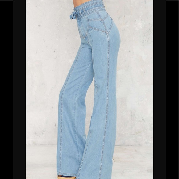 💜waiting for the sun bellbottom jeans - Picture 3 of 6