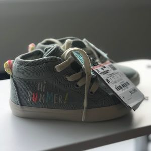 Zara Baby Girls Sneakers Size 20 NWT