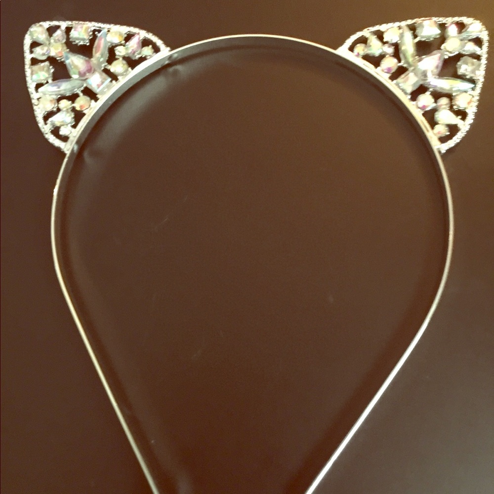 Cat ear headband.