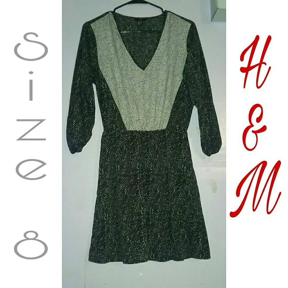 V-neck dress