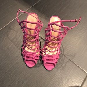 Shutz Juliana caged heels